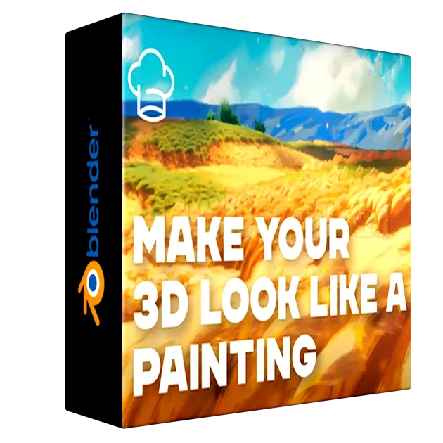 Painterly Grass Fields & Meadows Pack for Blender EEVEE