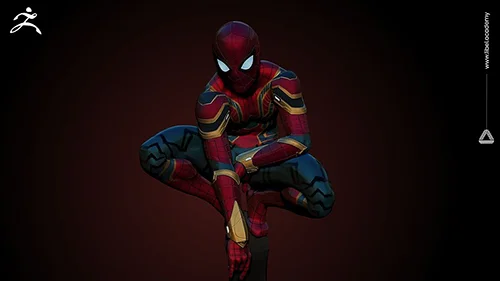 Libel Academy – Traje Hardsurface en ZBrush – Iron Spider скачать
