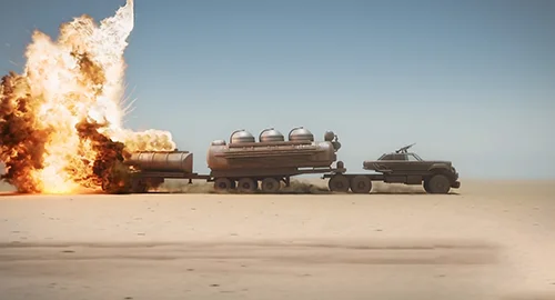 DoubleJump Academy - Mad Max War Rig Explosion скачать