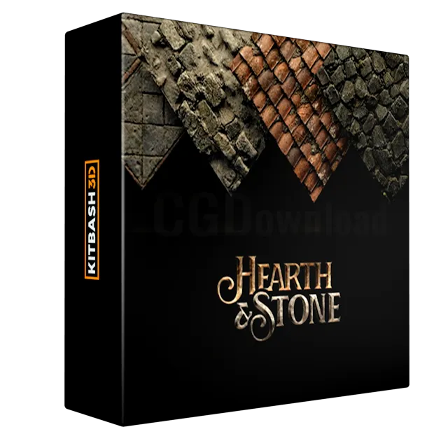 Kitbash3D - Hearth and Stone
