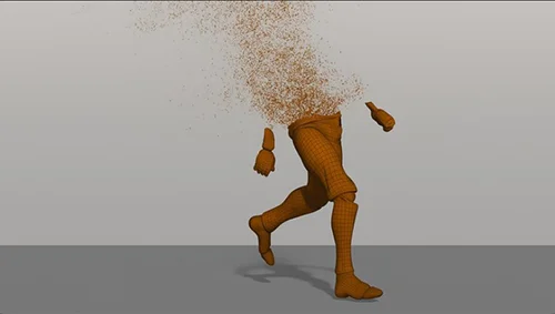 Disintegration FX in Houdini Character to Dust Course скачать