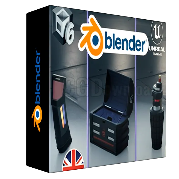 Blender 3D – Create Props and Assets for Games Step by Step