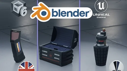 Blender 3D – Create Props and Assets for Games Step by Step скачать