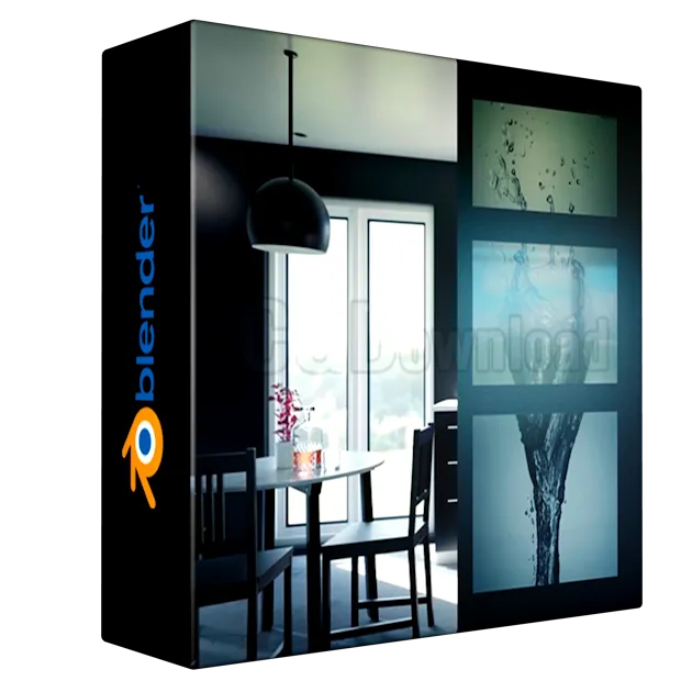 Eldamar Studio - Creating a Modern House In Blender Course
