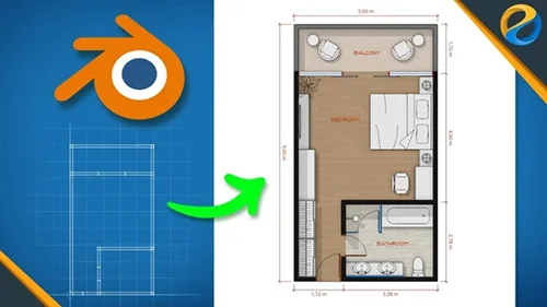 Design floor plans quickly and easily with Blender скачать