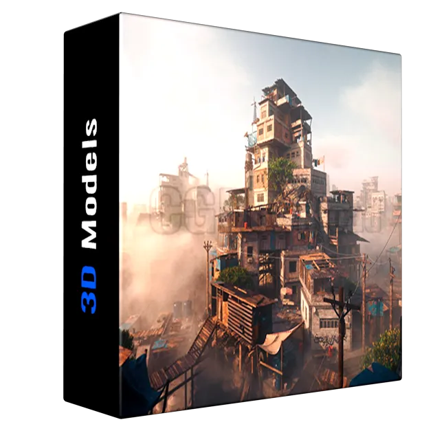KitBash3D - Favelas