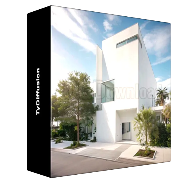 TyDiffusion Pro - AI for Architects & 3D Modelers in 3Ds Max