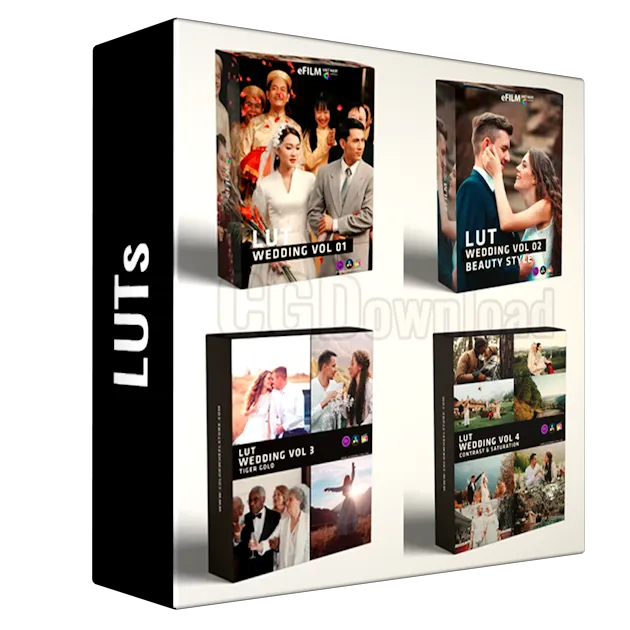 Colorwheelstore - Combo Wedding Lut Pack