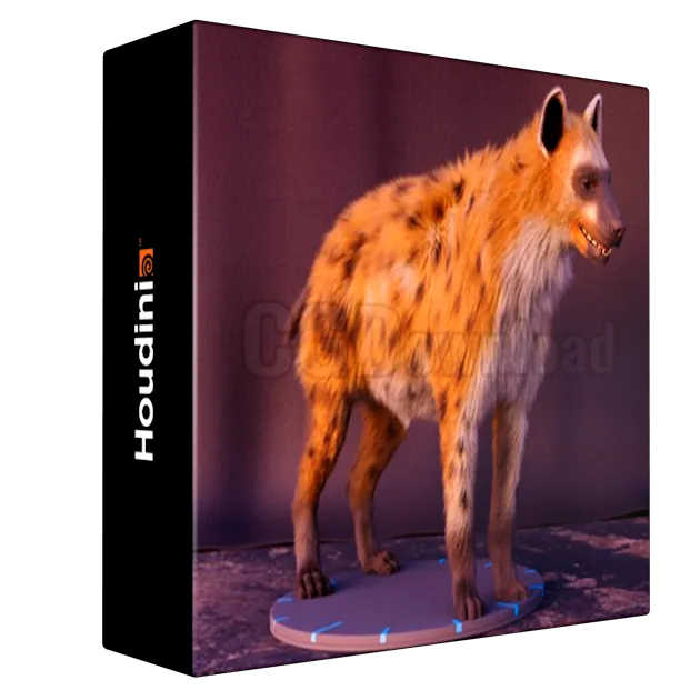 Hyena groom techniques in Houdini
