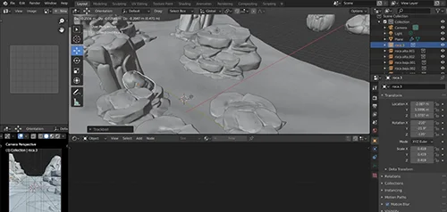 Fantastic 3D illustration with Blender скачать