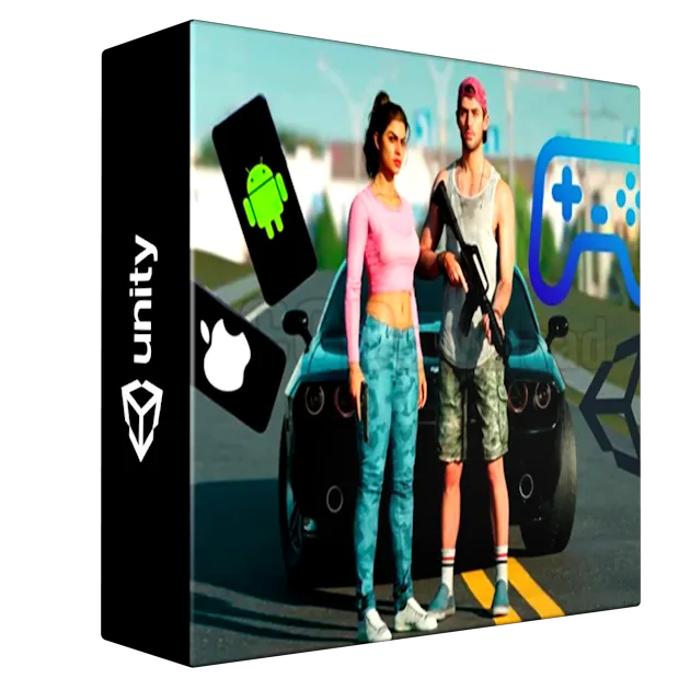 Unity Mobile: Create a GTA Style Third-Person Shooter Game