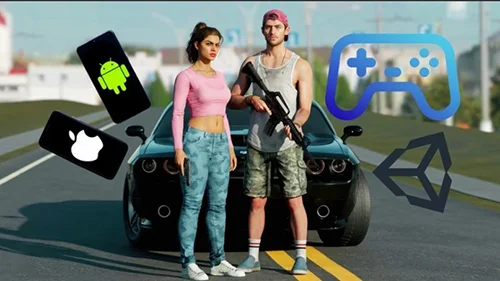 Unity Mobile Create a GTA Style Third-Person Shooter Game скачать