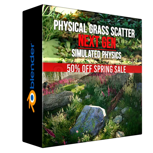 Physical Grass Scatter And Draw