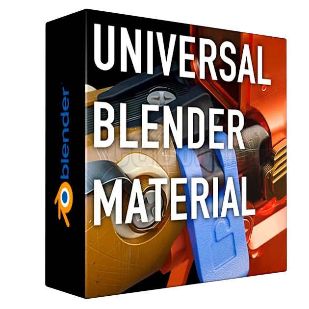 Universal Blender Material (No UV)