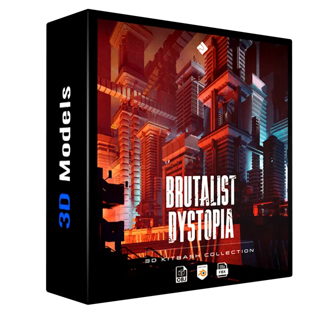 Brutalist Dystopia - Urban Buildings, Structures & Modular