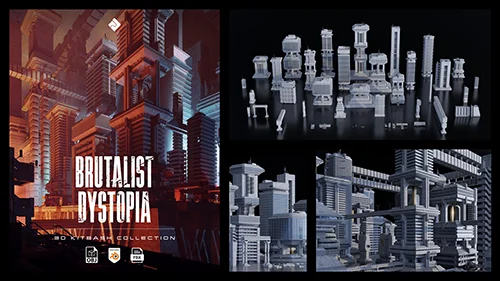 Brutalist Dystopia - Urban Buildings, Structures & Modular скачать