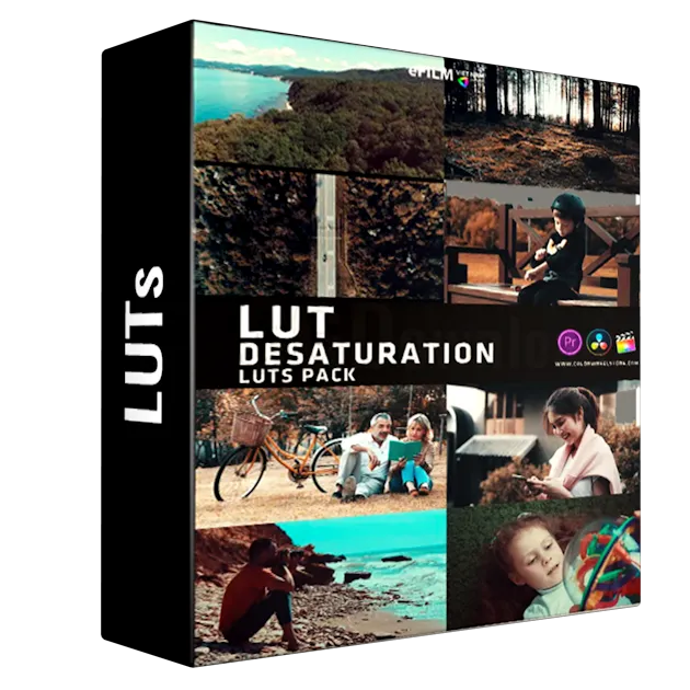 Colorwheelstore - Lut Destaturation Style Pack