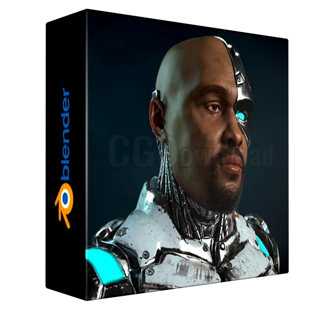 Cyborg Hard Surface Character Creation in Blender