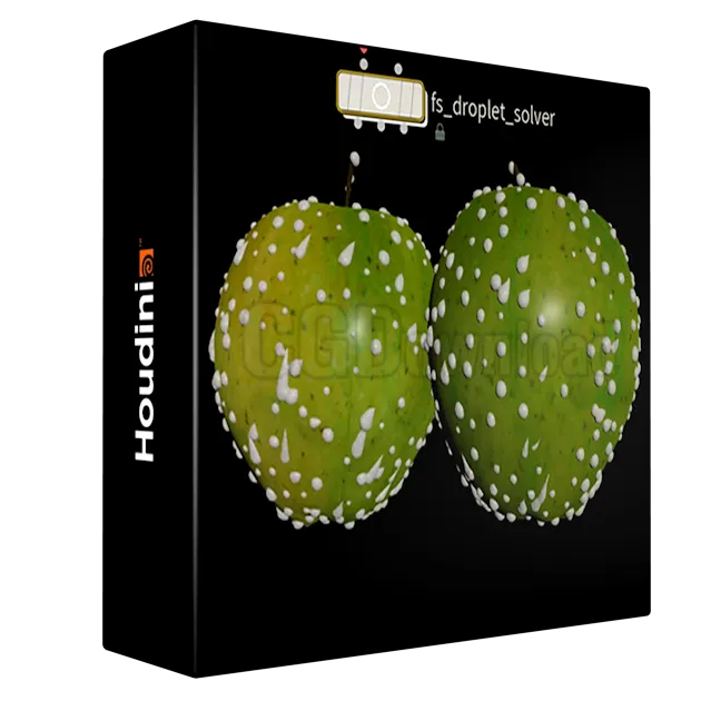 Procedural Droplet Solver for Houdini