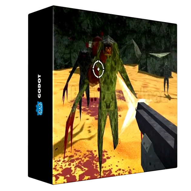 How to Make a Retro Style 3D FPS in the Godot Game Engine