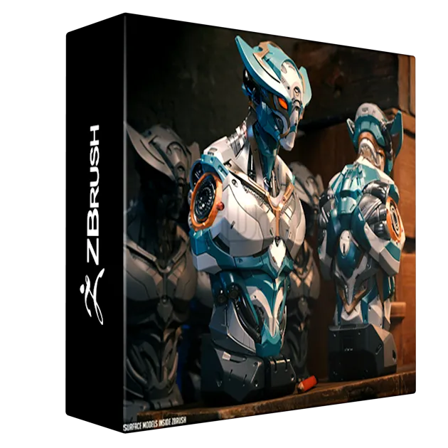 ZBrush Hard Surface Modeling Timelapse