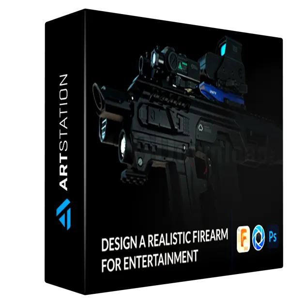 Design a realistic firearm for entertainment
