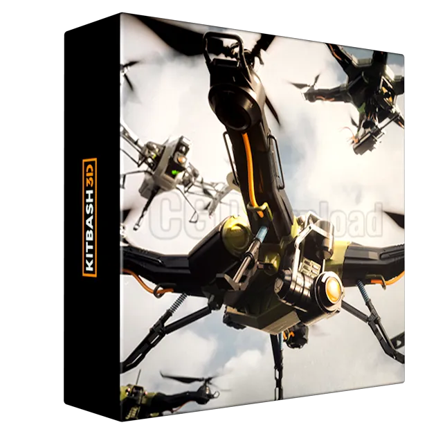 KitBash3D - Drones
