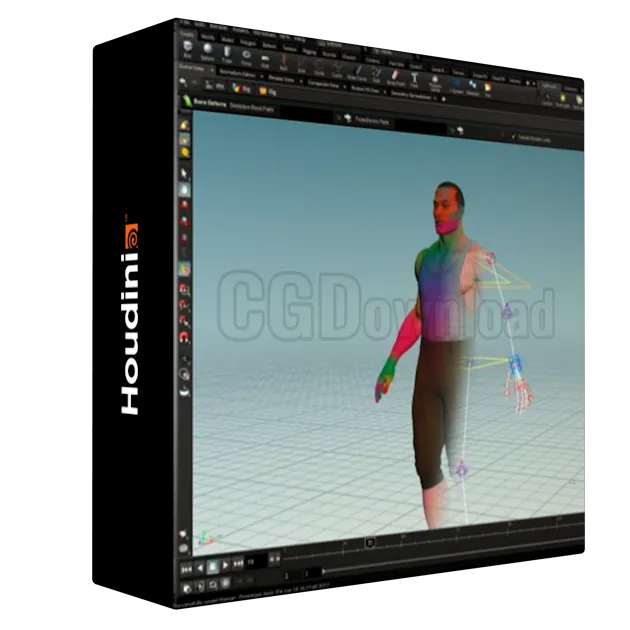 Humanoid Rigging For Games Using Houdini And KineFX
