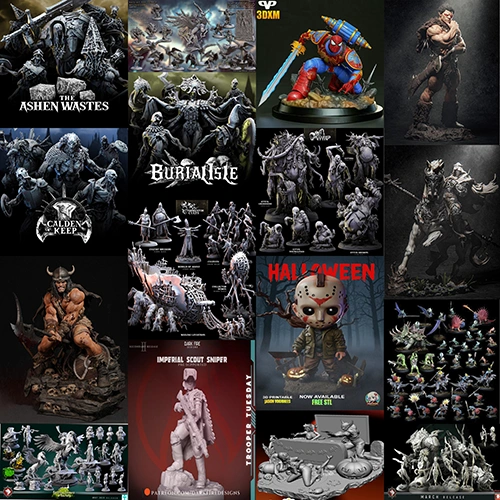 3D Print Models Bundle Октябрь 2025 скачать