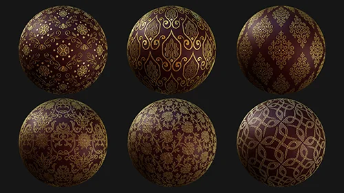 40 Tileable Lace fabric Pattern Royal - VOL 01 скачать
