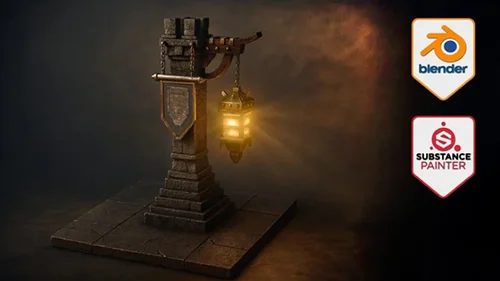 Blender and Substance Painter - Game Asset Creation скачать