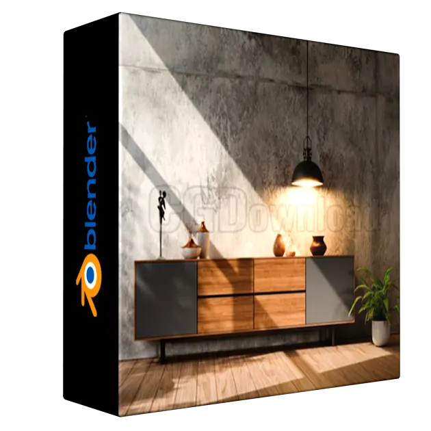 3D Interior Design with Blender: From Model to Render