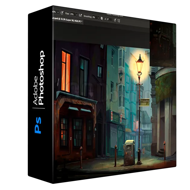 Cinematic Digital Illustration with Photoshop