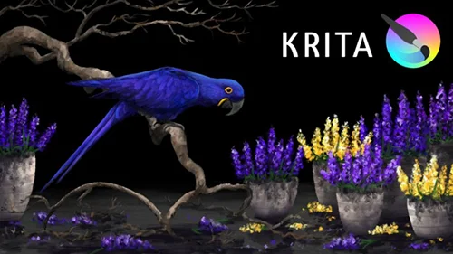 Create a Digital Artwork with Krita From Idea to Execution скачать