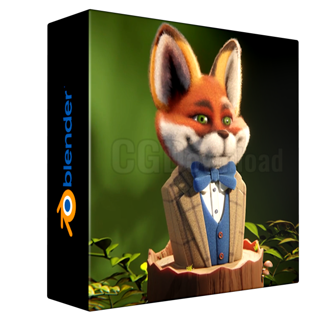 Mini-Class: Add Textured Hair to Your Character Designs in Blender 3D