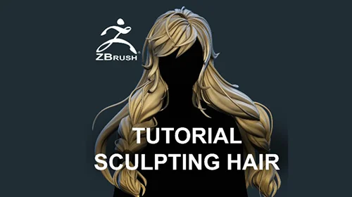 Sculpting Hair in Zbrush скачать