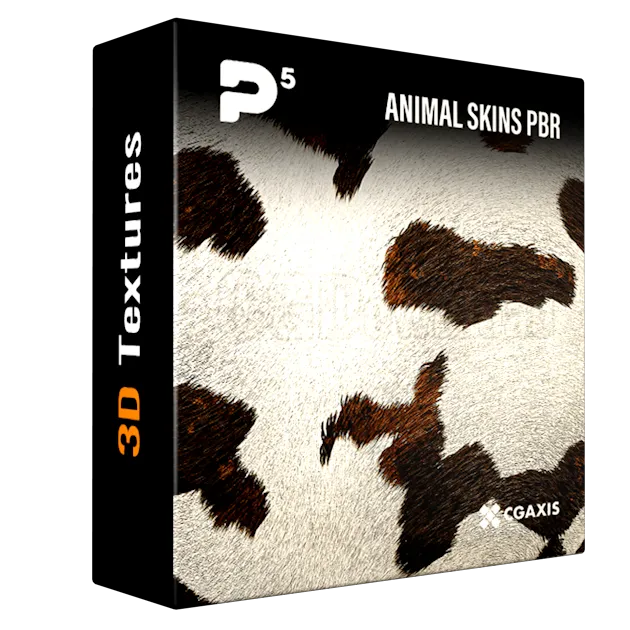 CGAxis Physical 5 Animals PBR Textures
