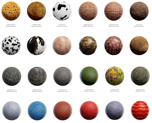 CGAxis Physical 5 Animals PBR Textures скачать