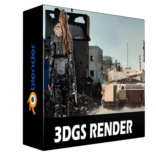 3Dgs Render By Kiri Engine