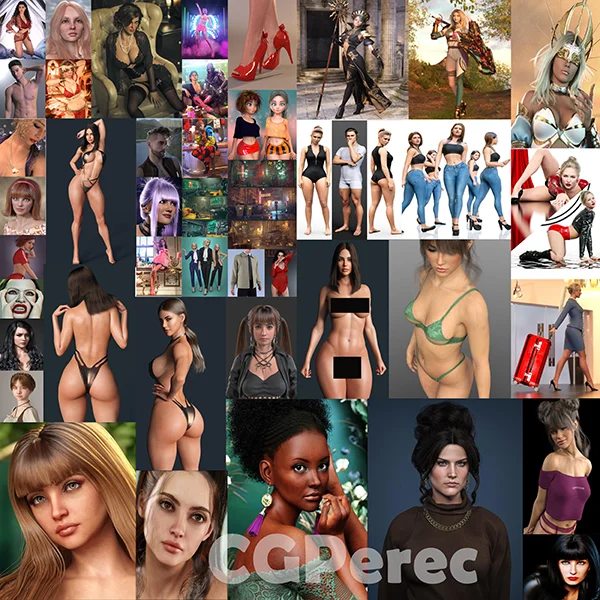 Daz 3D, Poser Bundle 1 Ноябрь 2025 скачать