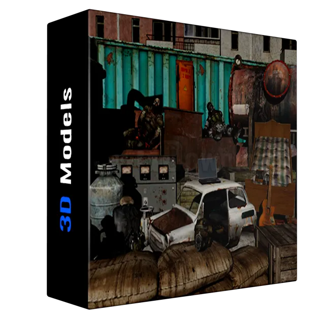 S.T.A.L.K.E.R. 3D Asset Library