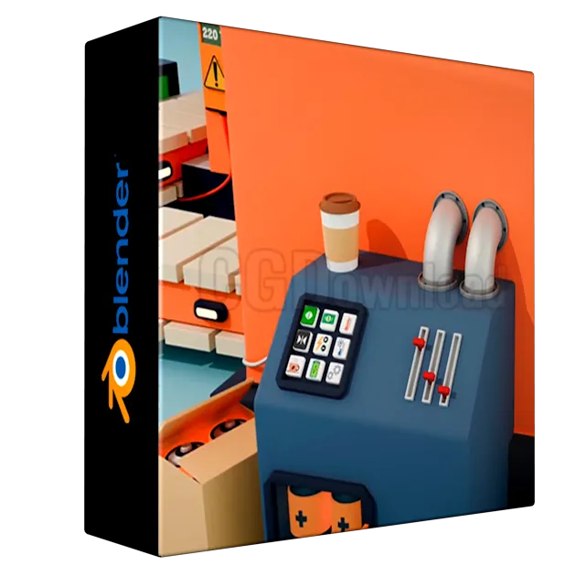 Blender in Practice: Creating a 3D Factory | 2025
