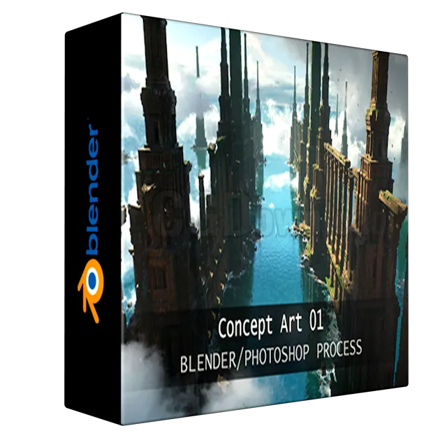 Lost Atlantide 3D/2D process