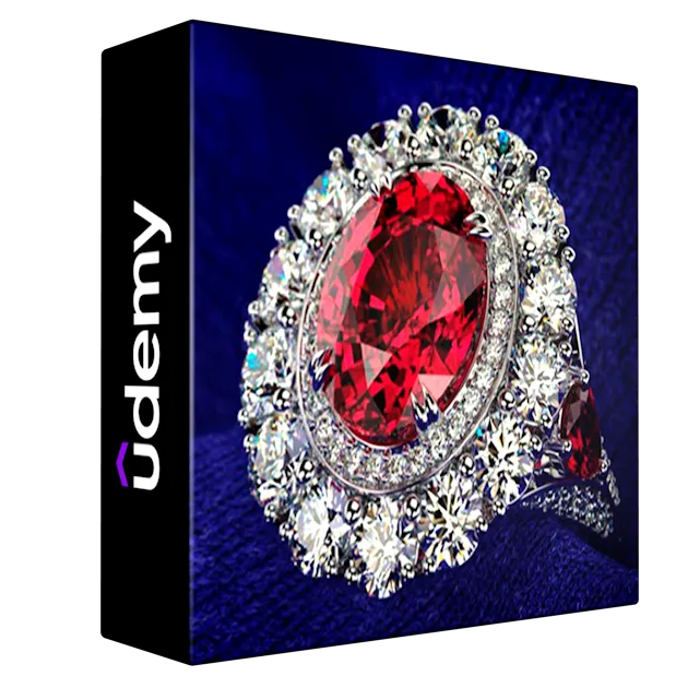 Jewellery Rendering MASTERCLASS - Vray, Keyshot, Maverick +