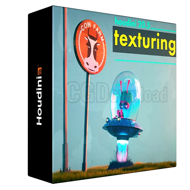 Rohan Dalvi - Houdini - Texturing in cops - the lost alien project