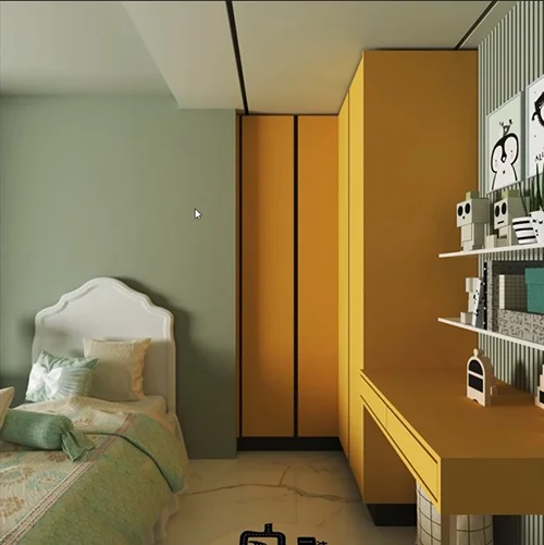 Kids Bedroom Design in 3ds Max скачать