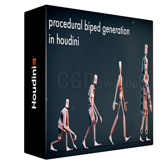 Rohan Dalvi - procedural biped generation in houdini