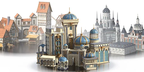 Stylized Building Library Vol.1 Kitbash Assets скачать