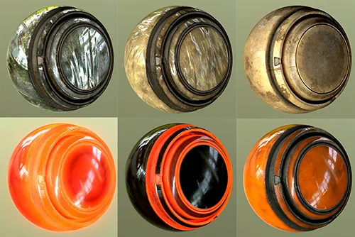 Vintage Sci-Fi Pack 80+ Smart Materials скачать
