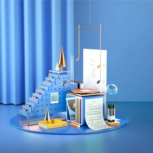 Domestika - Creating 3D Compositions in Cinema 4D скачать